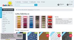 Desktop Screenshot of gabinka.cz